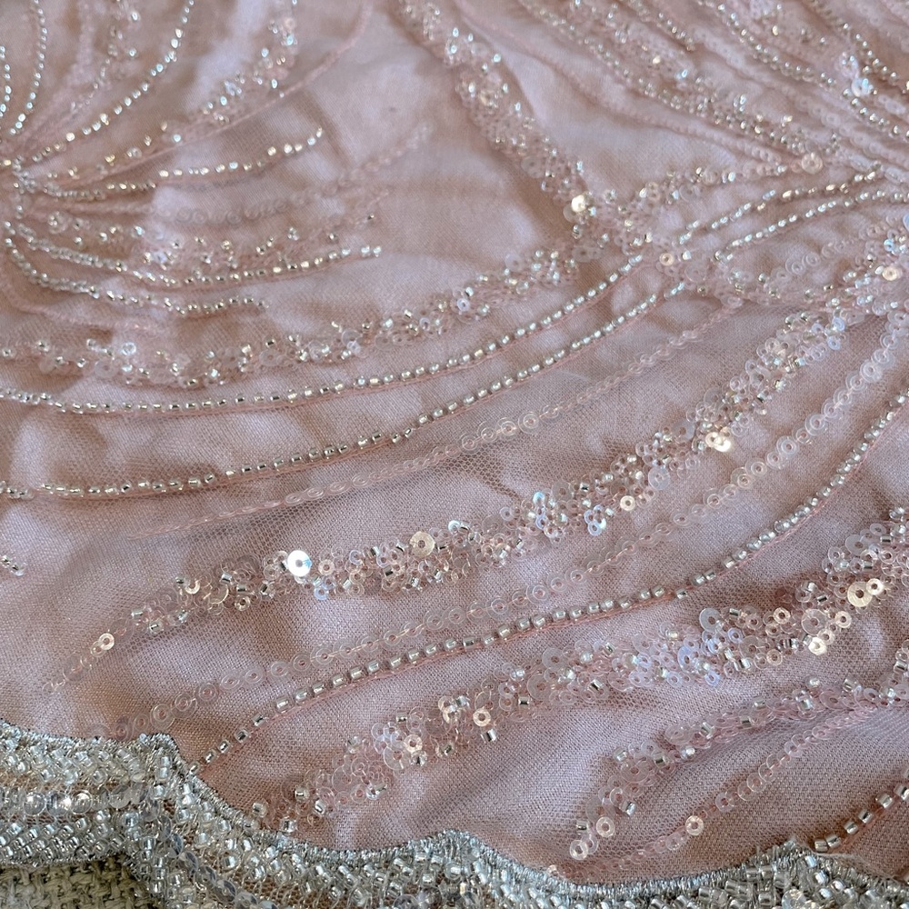 Pink Designer Indian Pakistani Gown Dress Maxi - image 6